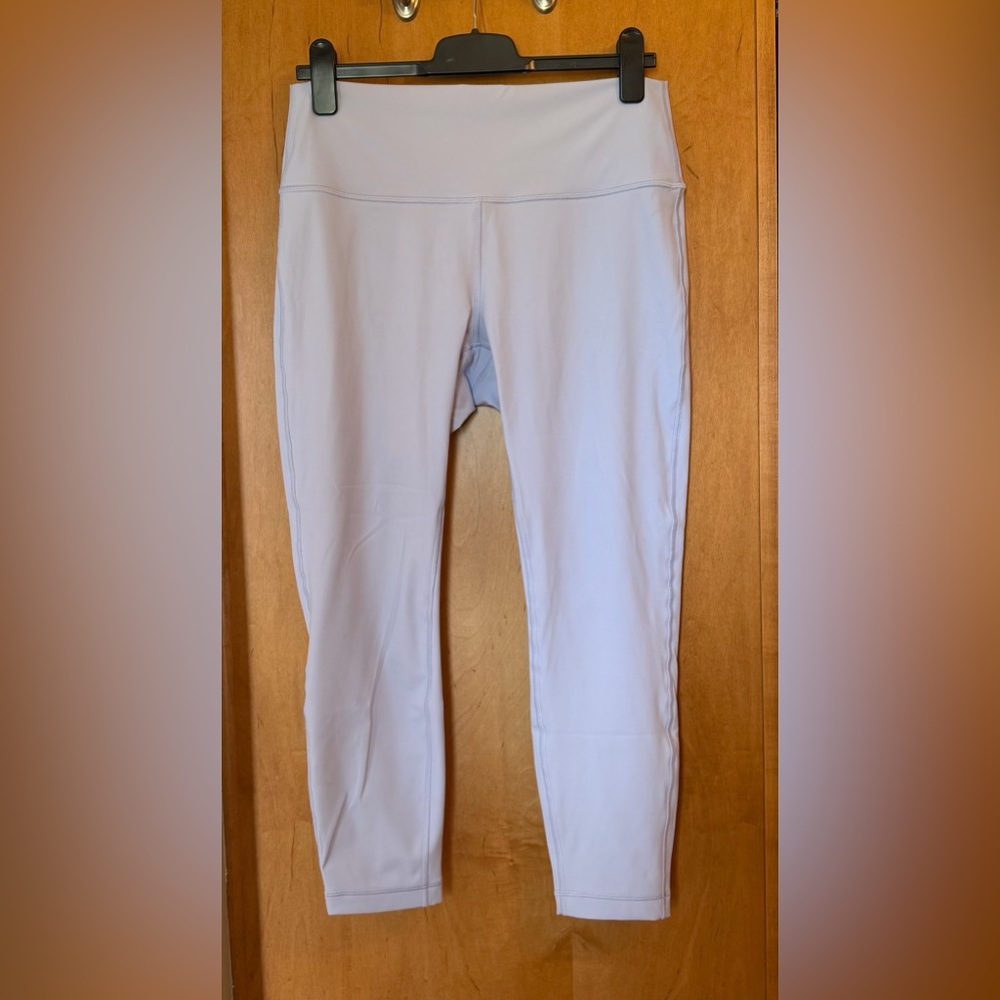 Lululemon Wunder Under 25in Pastel Blue Leggings